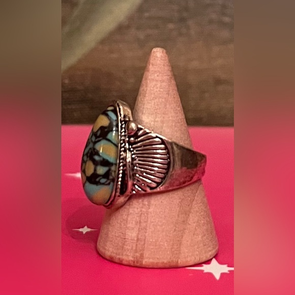 Turquoise Multicolor Ring - Picture 3 of 3